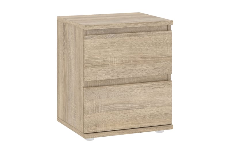 Nova Sengebord med 2 Skuffer - Eg - Møbler - Borde - Aflastningsbord - Sengebord