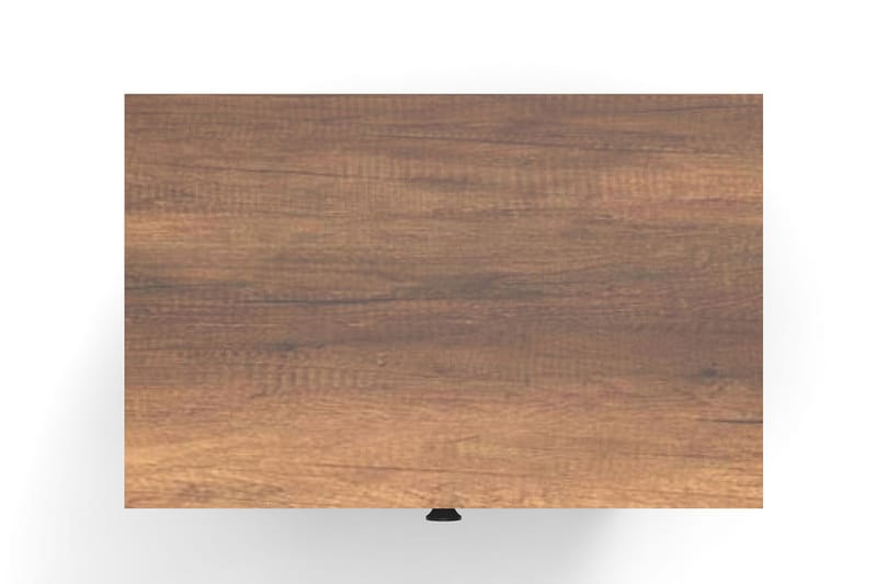 Numandro Sengebord 80 cm - Teak / antracit - Sengebord