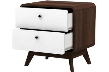 Olivet Sengebord 51 cm - Hvid - Møbler - Borde - Aflastningsbord - Sengebord