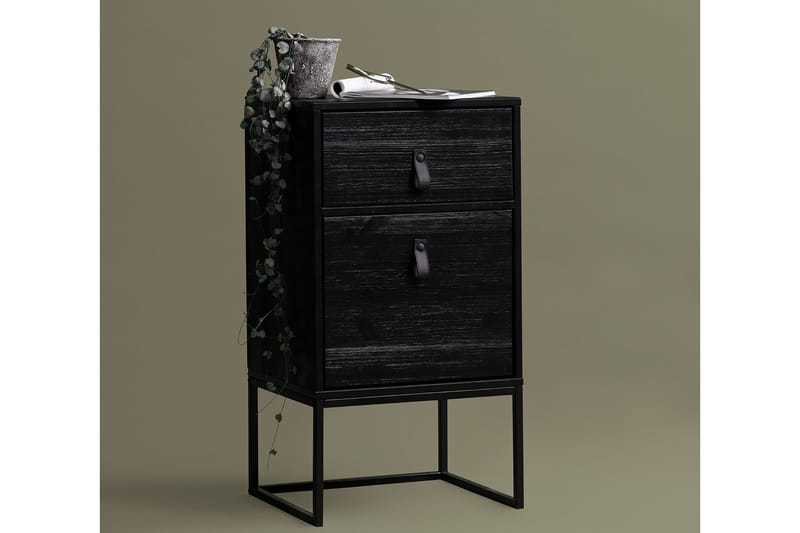 Ottoline Sengebord 40 cm - Sort - Møbler - Borde - Aflastningsbord - Sengebord