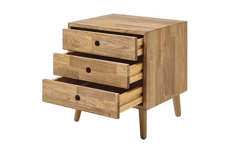 Pakro Sengebord 35x42 cm - Natur - Møbler - Borde - Aflastningsbord - Sengebord