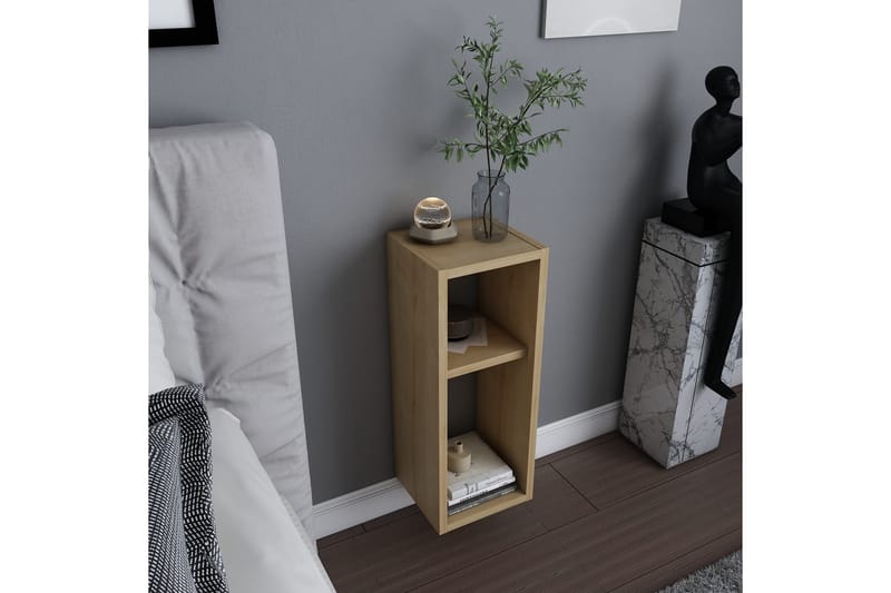 Rinorea Sengebord 23,2x59,6 cm - Brun - Møbler - Borde - Aflastningsbord - Sengebord