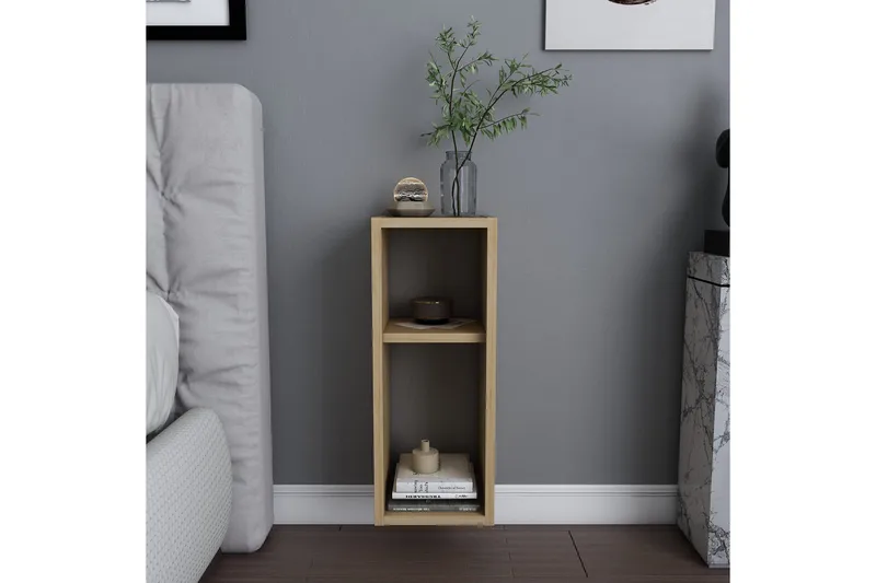 Rinorea Sengebord 23,2x59,6 cm - Brun - Møbler - Borde - Aflastningsbord - Sengebord