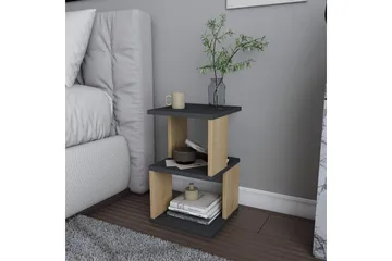 Rinorea Sengebord 29,6x49,4 cm - Antracit - Møbler - Borde - Aflastningsbord - Sengebord