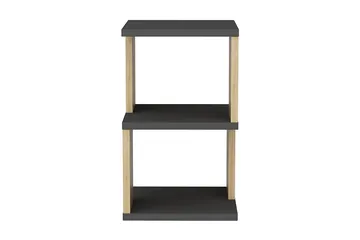 Rinorea Sengebord 29,6x49,4 cm - Antracit - Møbler - Borde - Aflastningsbord - Sengebord