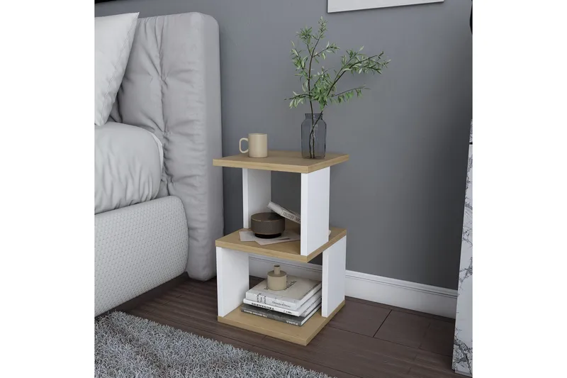 Rinorea Sengebord 29,6x49,4 cm - Brun - Møbler - Borde - Aflastningsbord - Sengebord