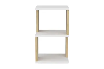 Rinorea Sengebord 29,6x49,4 cm - Hvid - Møbler - Borde - Aflastningsbord - Sengebord