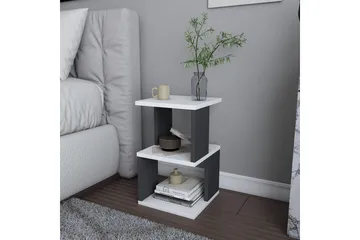 Rinorea Sengebord 29,6x49,4 cm - Hvid - Møbler - Borde - Aflastningsbord - Sengebord