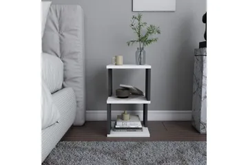 Rinorea Sengebord 29,6x49,4 cm - Hvid - Møbler - Borde - Aflastningsbord - Sengebord