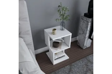 Rinorea Sengebord 29,6x49,4 cm - Hvid - Møbler - Borde - Aflastningsbord - Sengebord