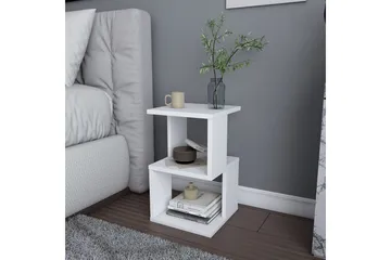 Rinorea Sengebord 29,6x49,4 cm - Hvid - Møbler - Borde - Aflastningsbord - Sengebord