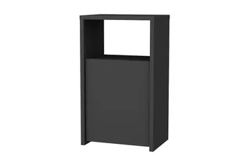 Rinorea Sengebord 36x61,4 cm - Antracit - Møbler - Borde - Aflastningsbord - Sengebord