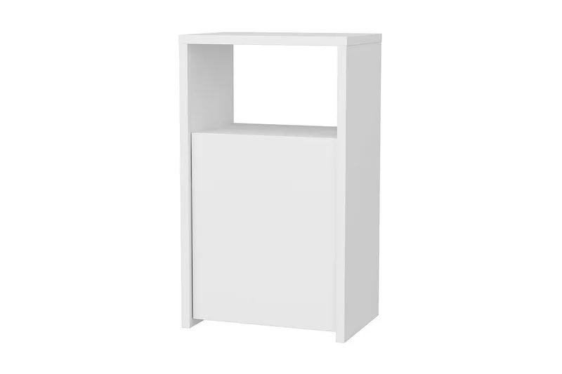 Rinorea Sengebord 36x61,4 cm - Hvid - Møbler - Borde - Aflastningsbord - Sengebord