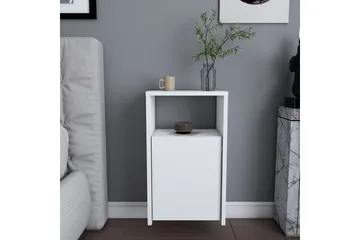 Rinorea Sengebord 36x61,4 cm - Hvid - Møbler - Borde - Aflastningsbord - Sengebord