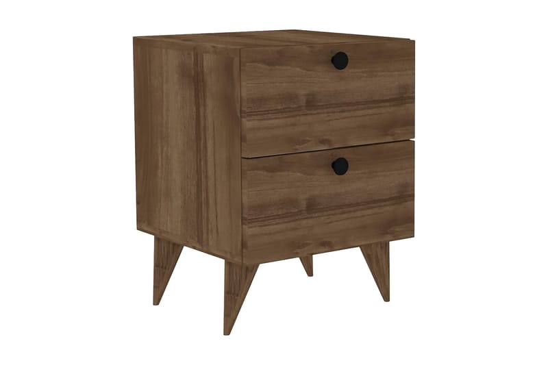 Rinorea Sengebord 40x55 cm - Brun - Møbler - Borde - Aflastningsbord - Sengebord