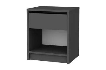 Rinorea Sengebord 44,6x52,8 cm - Antracit - Møbler - Borde - Aflastningsbord - Sengebord