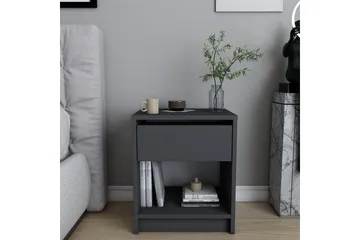 Rinorea Sengebord 44,6x52,8 cm - Antracit - Møbler - Borde - Aflastningsbord - Sengebord