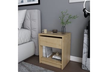 Rinorea Sengebord 44,6x52,8 cm - Brun - Møbler - Borde - Aflastningsbord - Sengebord