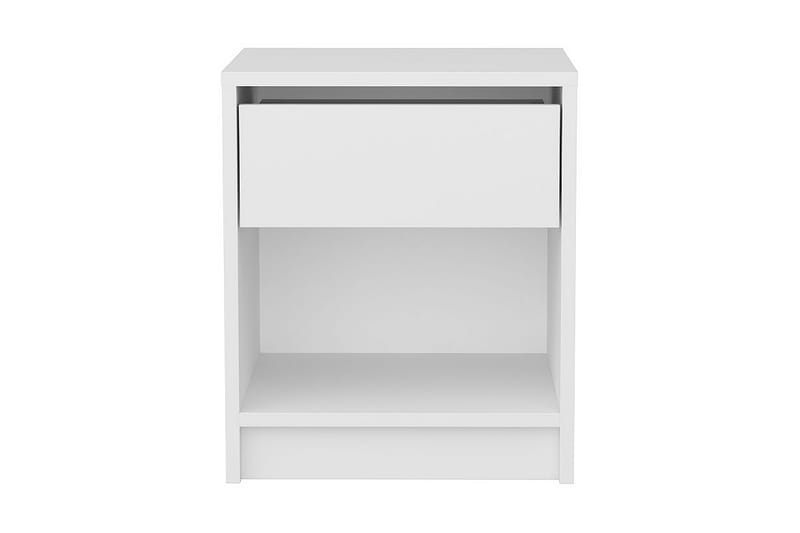Rinorea Sengebord 44,6x52,8 cm - Hvid - Møbler - Borde - Aflastningsbord - Sengebord