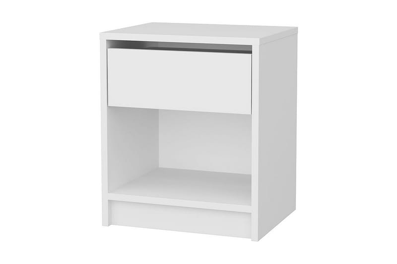 Rinorea Sengebord 44,6x52,8 cm - Hvid - Møbler - Borde - Aflastningsbord - Sengebord