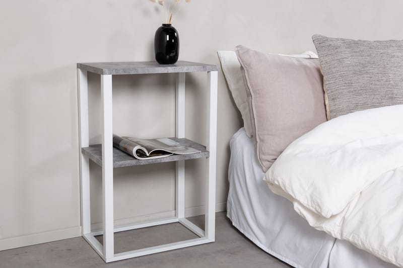 Rise Natbord 30 cm - Hvid - Møbler - Borde - Aflastningsbord - Sengebord