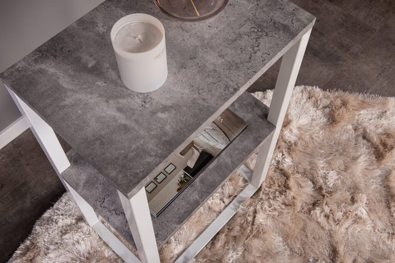 Rise Natbord 30 cm - Hvid - Møbler - Borde - Aflastningsbord - Sengebord