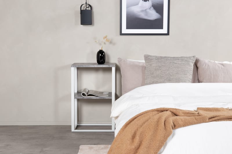 Rise Natbord 30 cm - Hvid - Møbler - Borde - Aflastningsbord - Sengebord