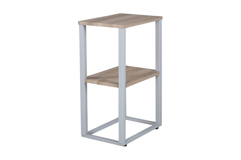 Rise sengebord 45 cm - Lysebrun/Grå - Møbler - Borde - Aflastningsbord - Sengebord