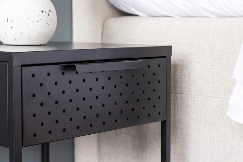 Sacramento Sengebord 40 cm - Sort - Møbler - Borde - Aflastningsbord - Sengebord