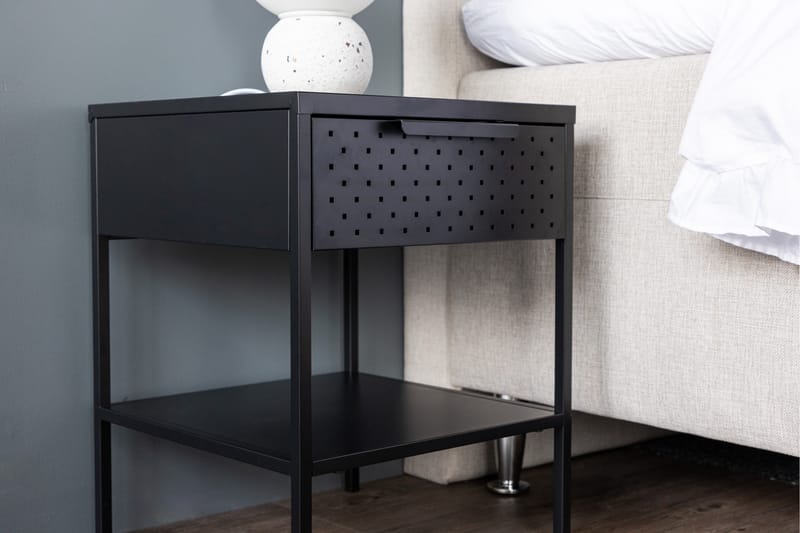 Sacramento Sengebord 40 cm - Sort - Møbler - Borde - Aflastningsbord - Sengebord