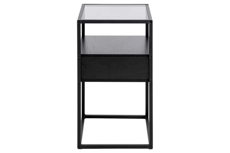 Sakila Sengebord 35 cm - Sort - Møbler - Borde - Aflastningsbord - Sengebord