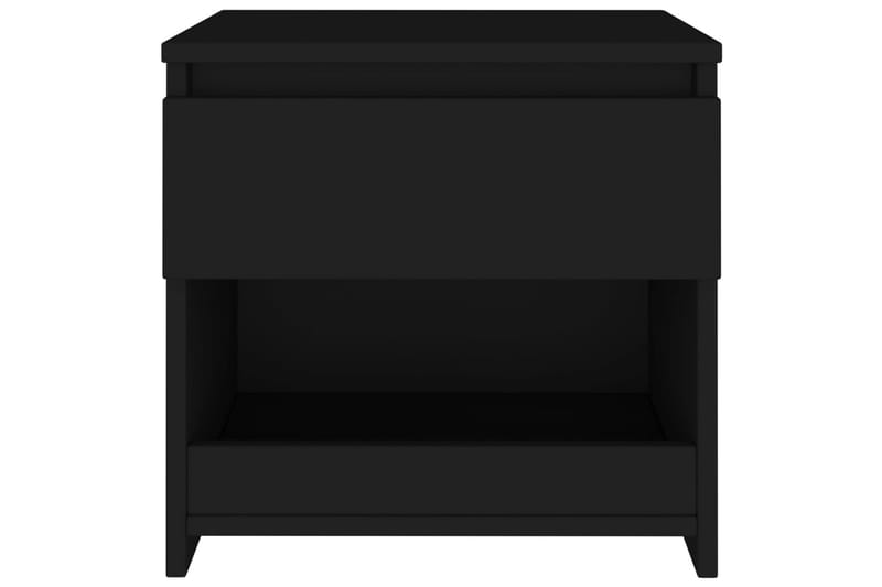 sengebord 40x30x39 cm spånplade sort - Sort - Møbler - Borde - Aflastningsbord - Sengebord