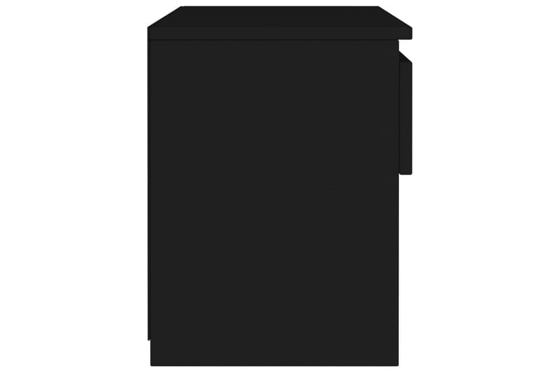 sengebord 40x30x39 cm spånplade sort - Sort - Møbler - Borde - Aflastningsbord - Sengebord