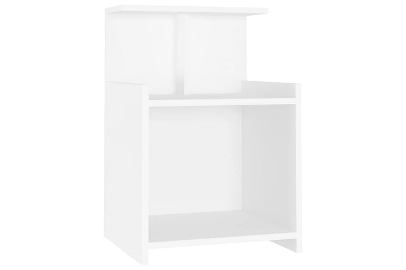 sengebord 40x35x60 cm spånplade hvid - Hvid - Møbler - Borde - Aflastningsbord - Sengebord
