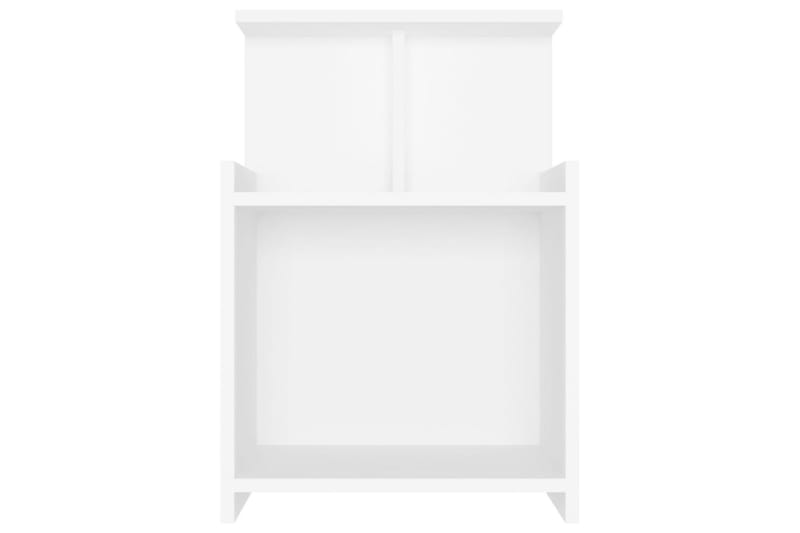 sengebord 40x35x60 cm spånplade hvid - Hvid - Møbler - Borde - Aflastningsbord - Sengebord