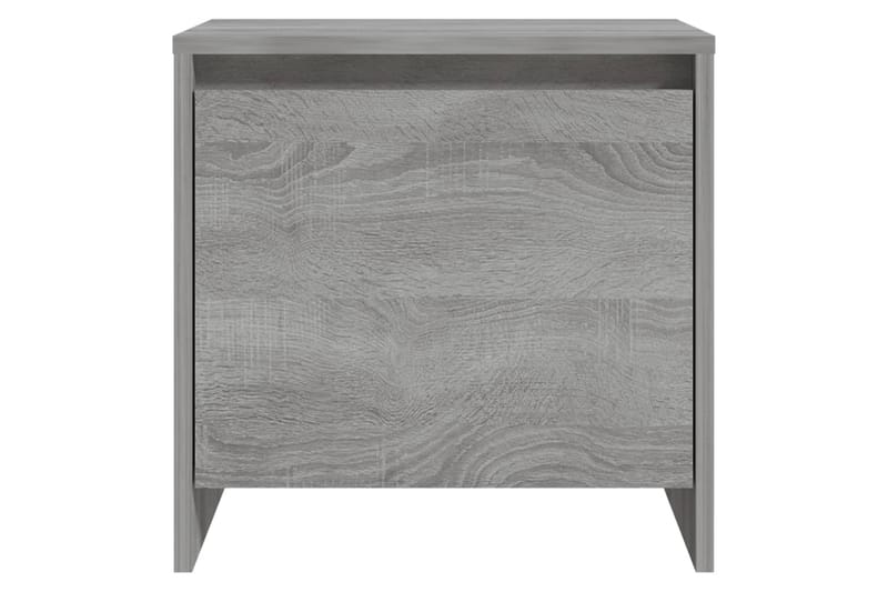 sengebord 45x34x44,5 cm spånplade grå sonoma-eg - Grå - Møbler - Borde - Aflastningsbord - Sengebord