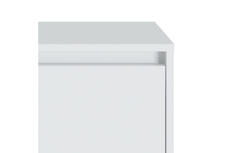 sengebord 45x34x44,5 cm spånplade hvid - Hvid - Møbler - Borde - Aflastningsbord - Sengebord