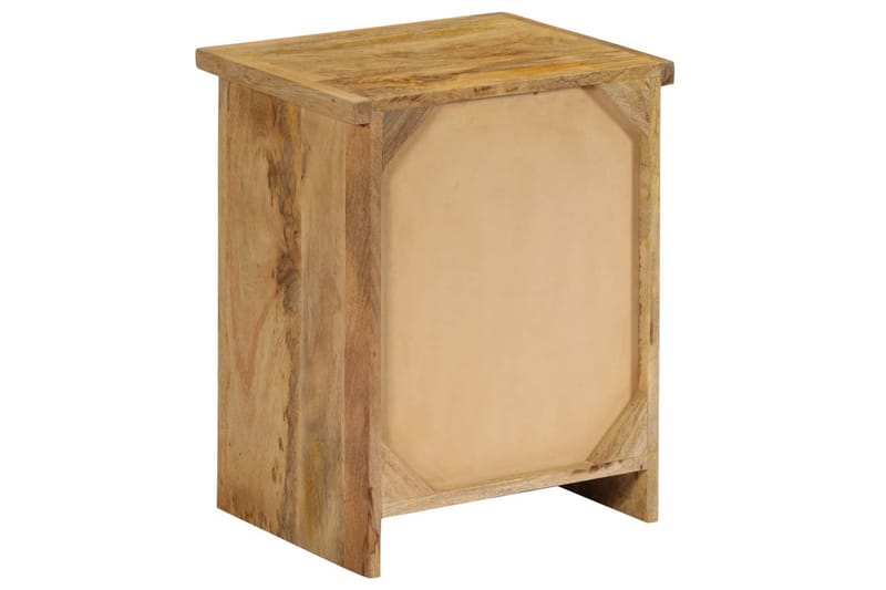 Sengebord I Massivt Mangotræ 40 X 30 X 50 Cm - Brun - Møbler - Borde - Aflastningsbord - Sengebord