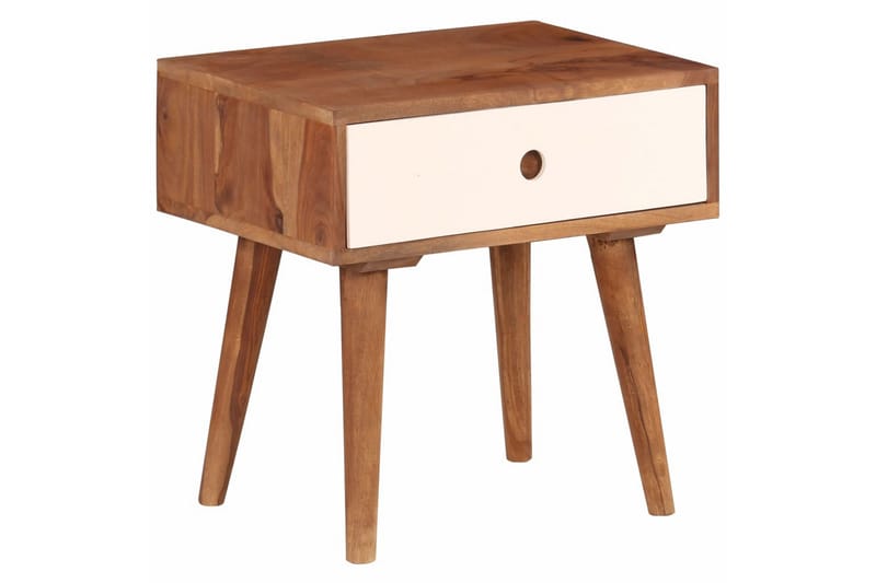 Sengebord Massivt Sheeshamtræ 45 X 30 X 45 Cm - Brun - Møbler - Borde - Aflastningsbord - Sengebord