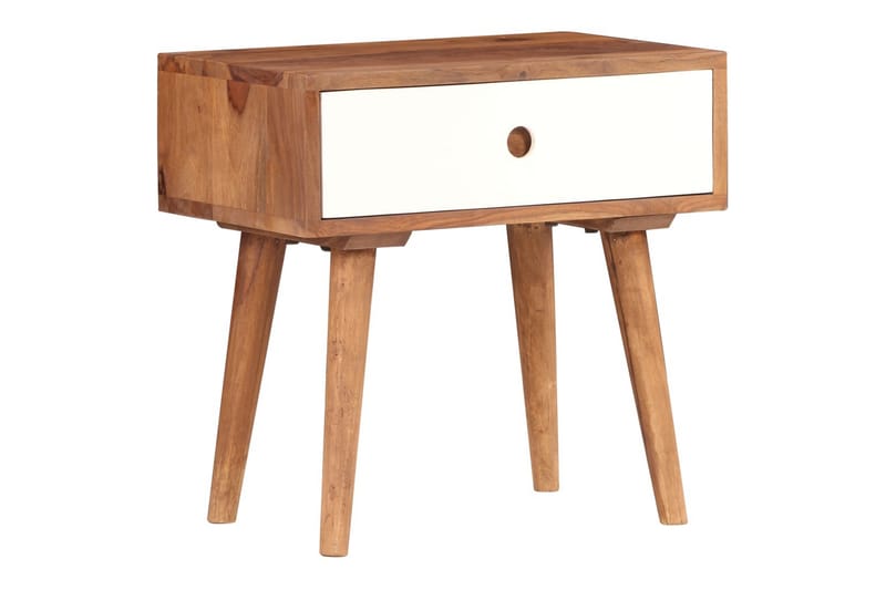 Sengebord Massivt Sheeshamtræ 45 X 30 X 45 Cm - Brun - Møbler - Borde - Aflastningsbord - Sengebord