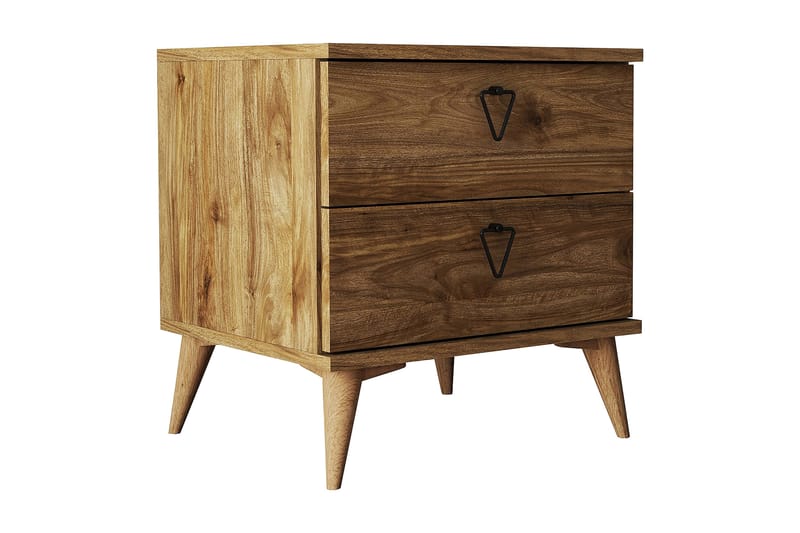 Sengeborde & natborde NO_BRAND Heibert Sengebord 52 cm Valnöt, undefined