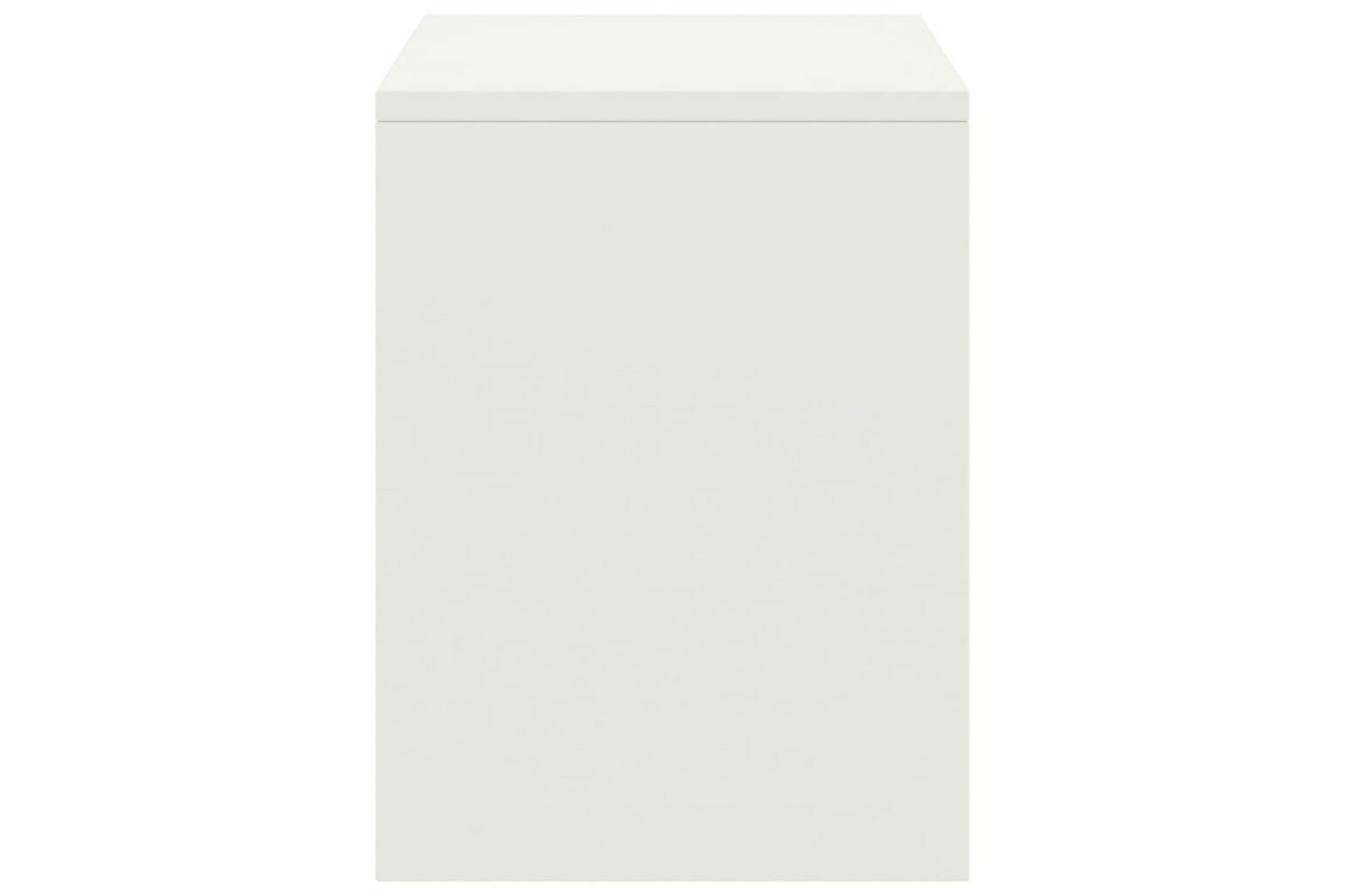sengeborde 2 stk. 35x30x40 cm massivt fyrretræ hvid - Hvid - Møbler - Borde - Aflastningsbord - Sengebord