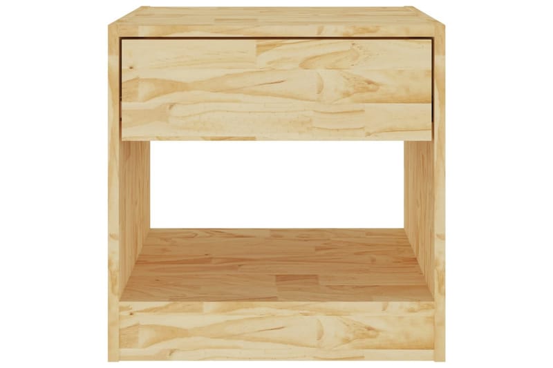 sengeborde 2 stk. 40x31x40 cm massivt fyrretræ - Brun - Sengebord