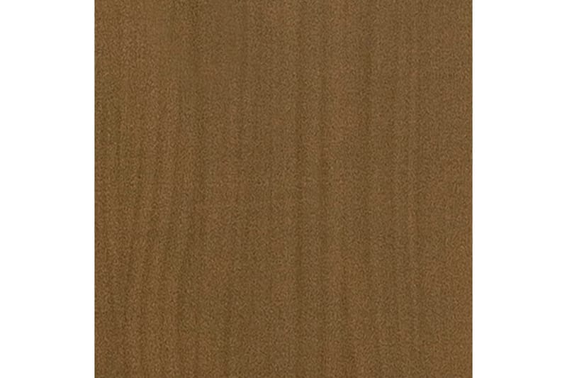 sengeborde 2 stk. 40x31x40 cm massivt fyrretræ gyldenbrun - Brun - Sengebord