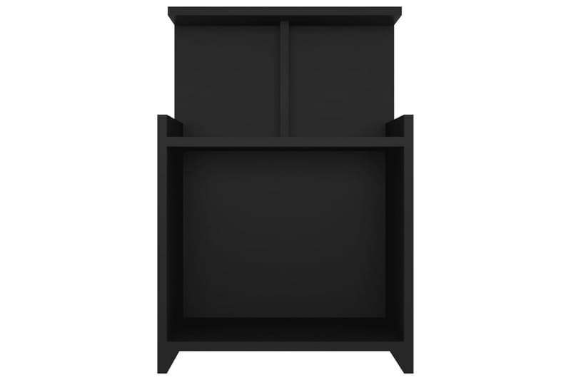 sengeborde 2 stk. 40x35x60 cm spånplade sort - Sort - Møbler - Borde - Aflastningsbord - Sengebord
