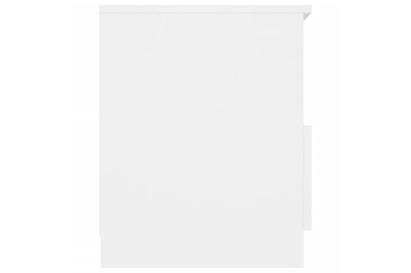 sengeborde 2 stk. 40x40x50 cm spånplade hvid - Hvid - Møbler - Borde - Aflastningsbord - Sengebord