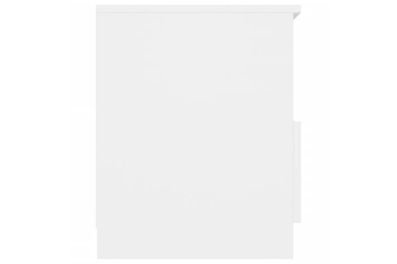 sengeborde 2 stk. 40x40x50 cm spånplade hvid - Hvid - Sengebord