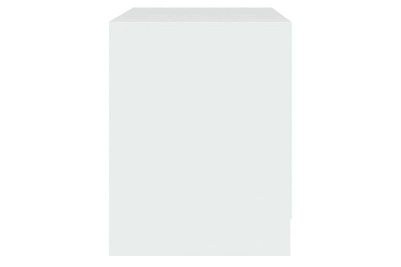 sengeborde 2 stk. 45x34,5x44,5 cm spånplade hvid - Hvid - Møbler - Borde - Aflastningsbord - Sengebord