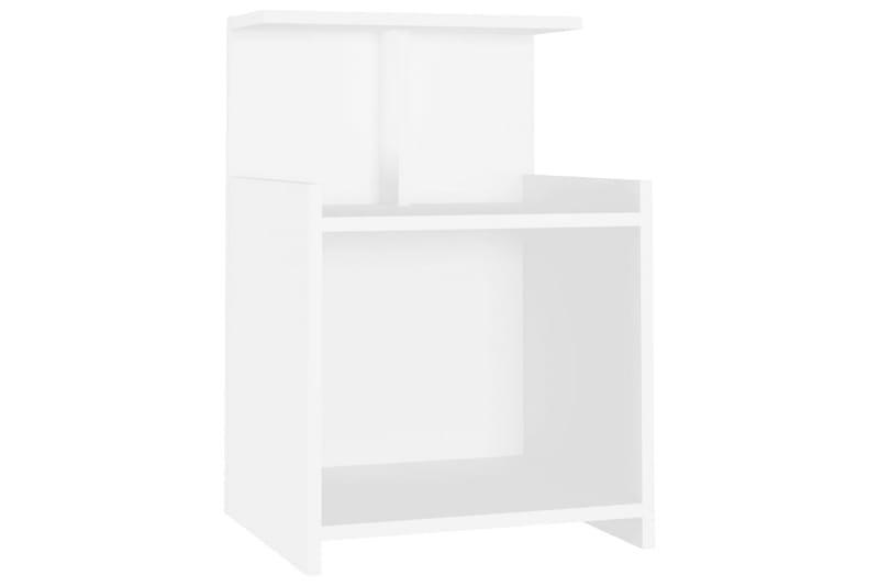 sengeborde 2 stk. spånplade 40x35x60 cm hvid - Hvid - Møbler - Borde - Aflastningsbord - Sengebord