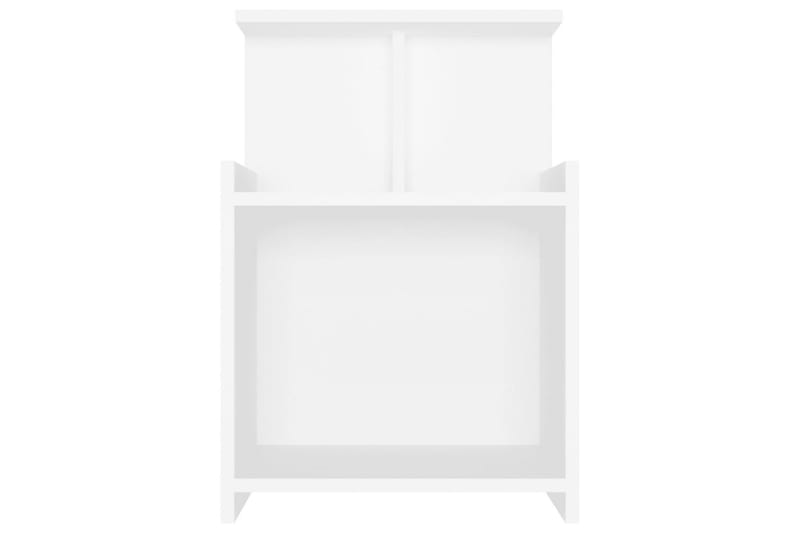 sengeborde 2 stk. spånplade 40x35x60 cm hvid - Hvid - Møbler - Borde - Aflastningsbord - Sengebord